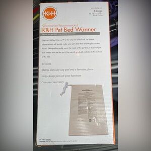 Pet bed warmer new in box never used